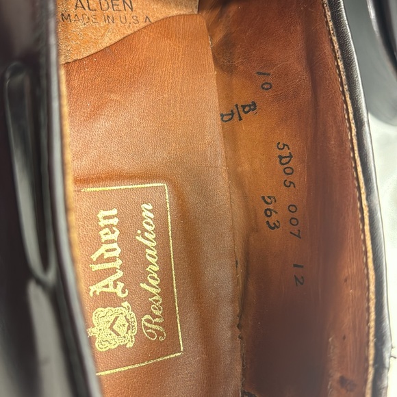 Alden Dark Brown Tassel Loafers - Picture 5 of 6